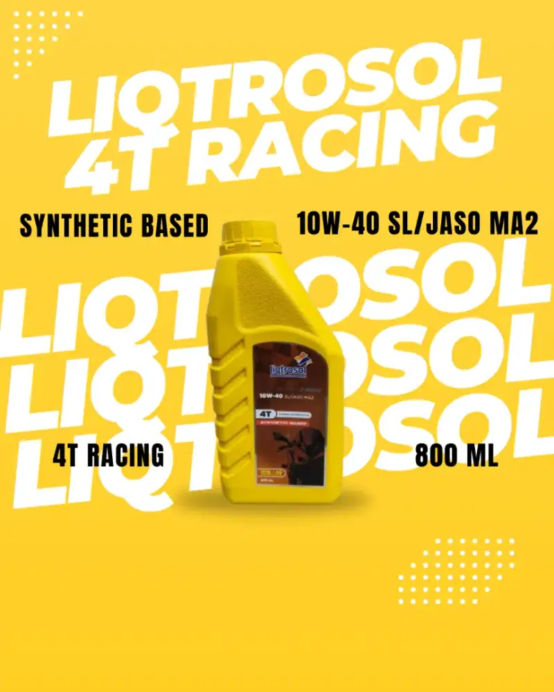Oli Motor Liqtrosol 4T Racing