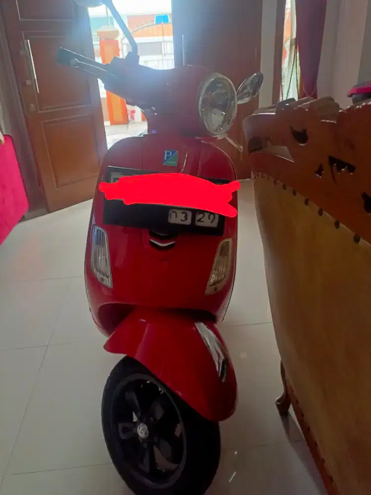 Motor piagio vespa kx 125 second