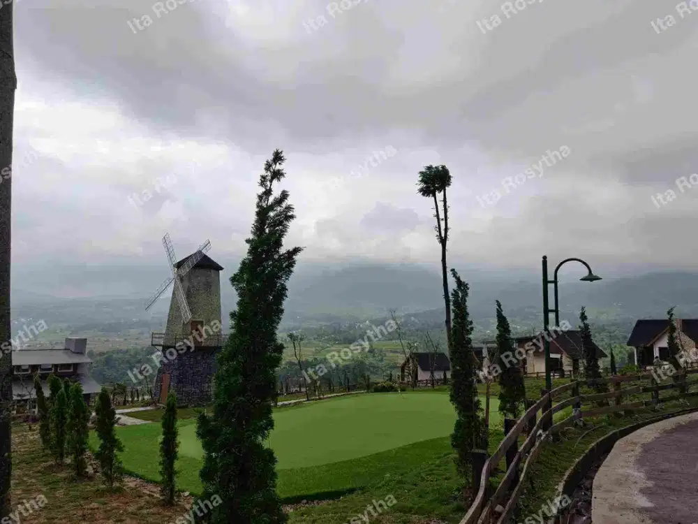 Tanah dijual di Puncak Bogor view gunung 90 menit dari toll jakarta