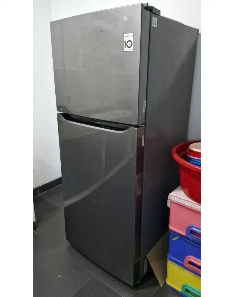 Kulkas LG 2 Pintu Inverter 416L Kondisi Istimewa BERGARANSI 30 HARI