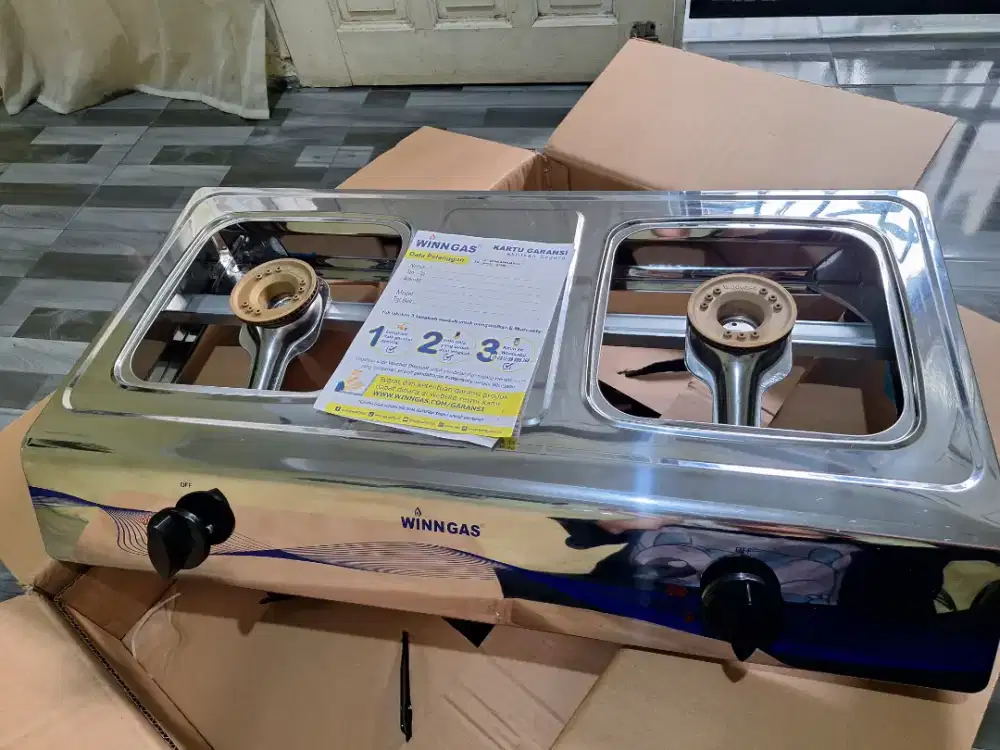 Kompor winn gas 2 tungku