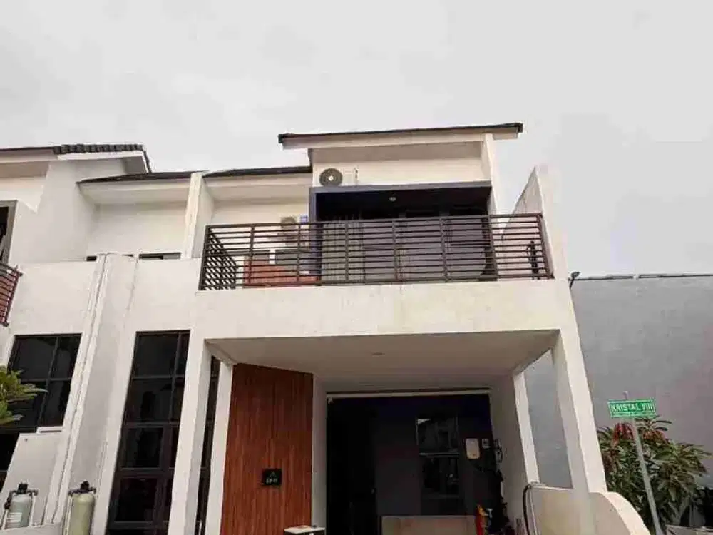 dijual rumah 2 lantai 4 kamar tidur lokasi strategis di karawaci tangerang