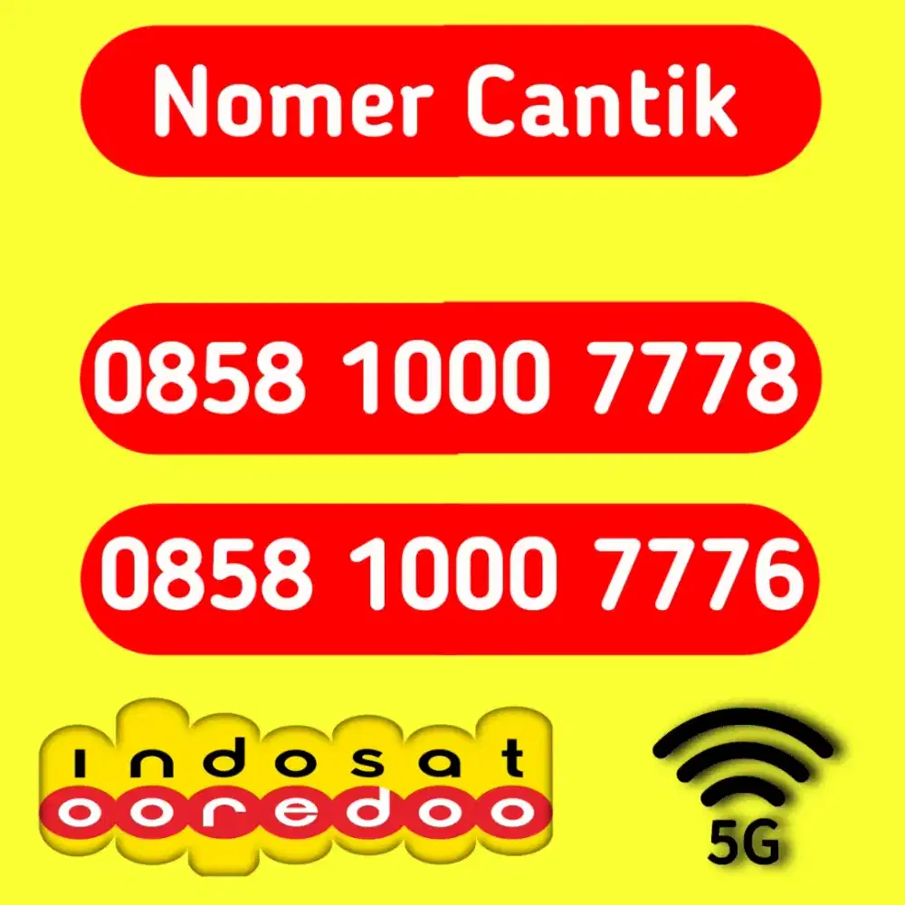 Nomer Cantik Indosat