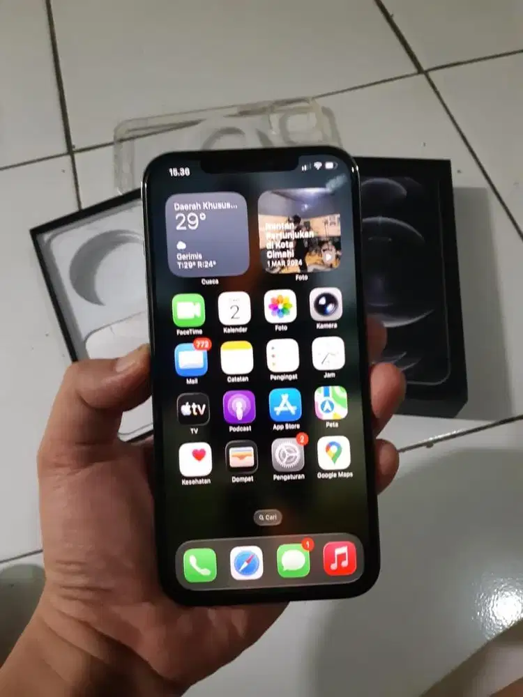 Iphone 12 promax 256gb all opp