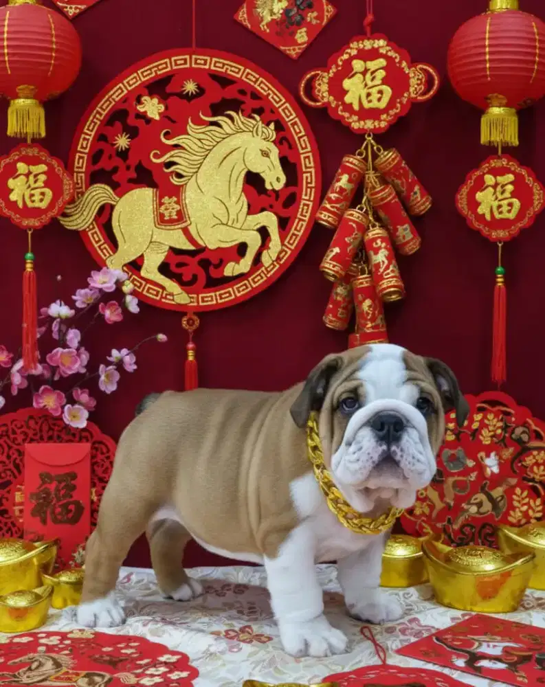 Jual anjing Bulldog betina