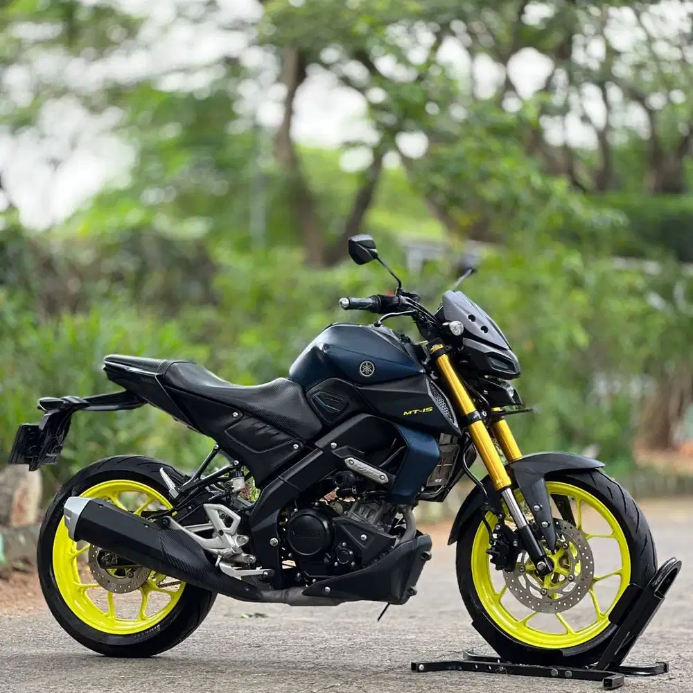 YAMAHA MT15 2019 BIRU KM 9K PAJAK PANJANG SUPER MULUS