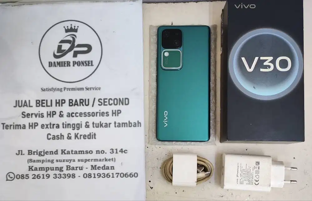 VIVO V30 5G (12/512) SECOND FULLSET EX GARANSI RESMI NASIONAL