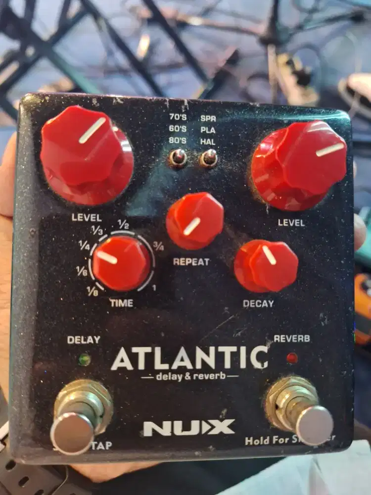 Nux Atlantic delay reverb pedal efek gitar