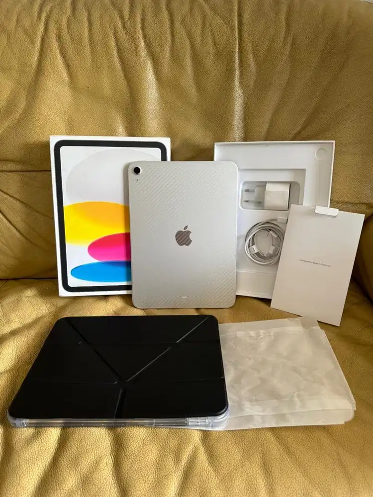 Fullset Apple iPad Gen 11 A16 128GB Garansi iBox ON Like New No Minus