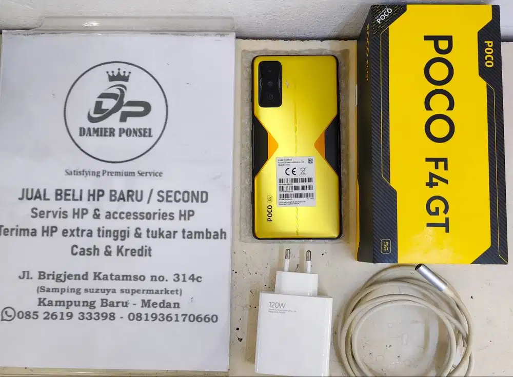 XIAOMI POCO F4 GT 5G (12/256) SECOND FULLSET EX GARANSI RESMI NASIONAL
