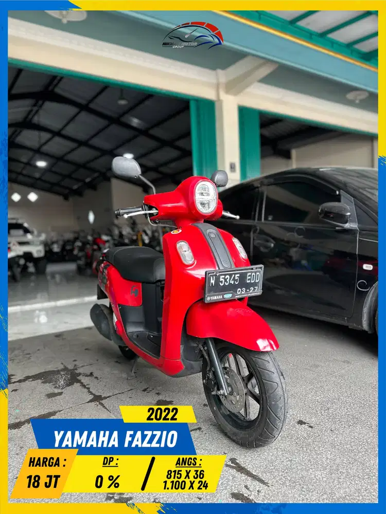 YAMAHA FAZZIO 2022 MESIN DIJAMIN AMAN HIKMAH MOTOR KEPUH