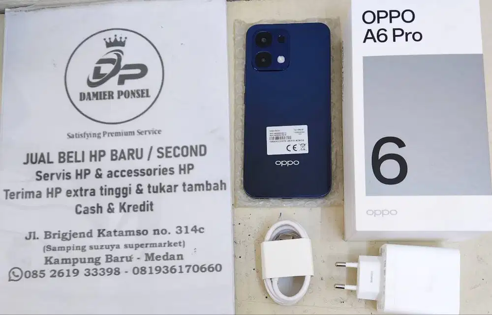 OPPO A6 PRO (8/256) SECOND FULLSET GARANSI RESMI NASIONAL S/D DES 2026