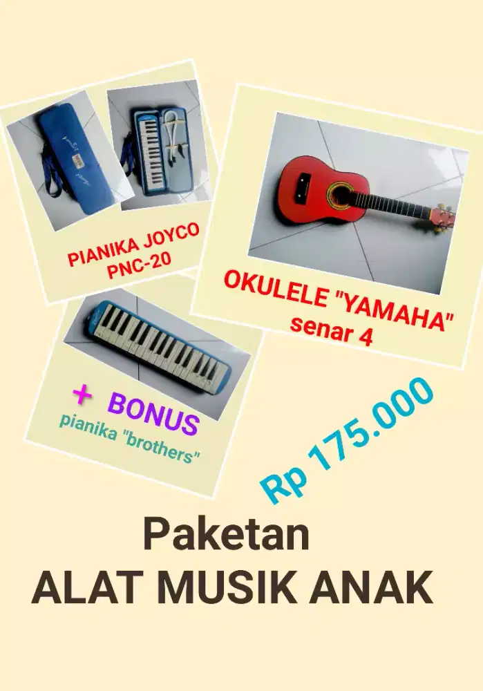 PIANIKA + OKULELE bonus pianika