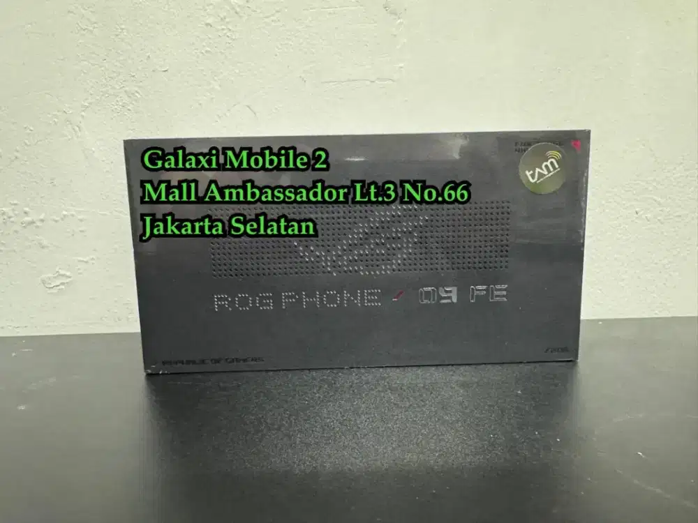 Asus ROG Phone 9 FE 12GB 512GB Resmi Bisa Cash Kredit Tukar Tambah