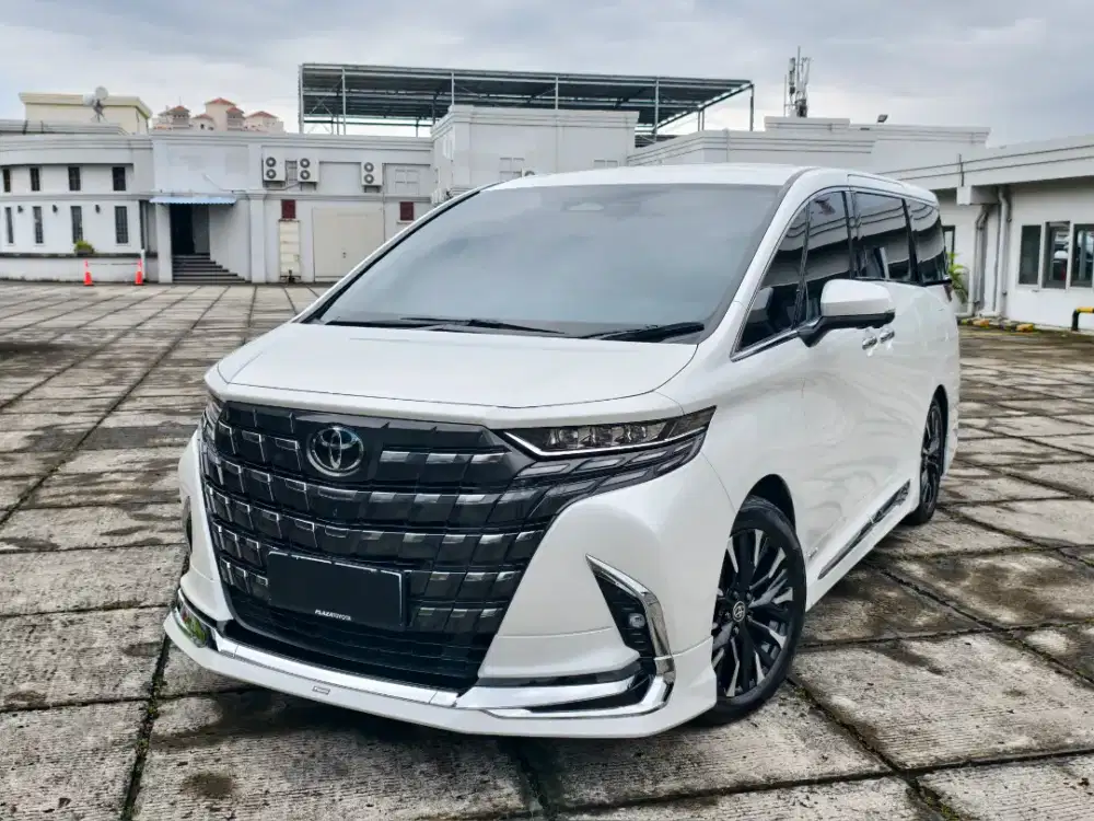 [5RB] TOYOTA ALPHARD 2.5 HEV HYBRID MODELISTA 2025 PUTIH GANJIL