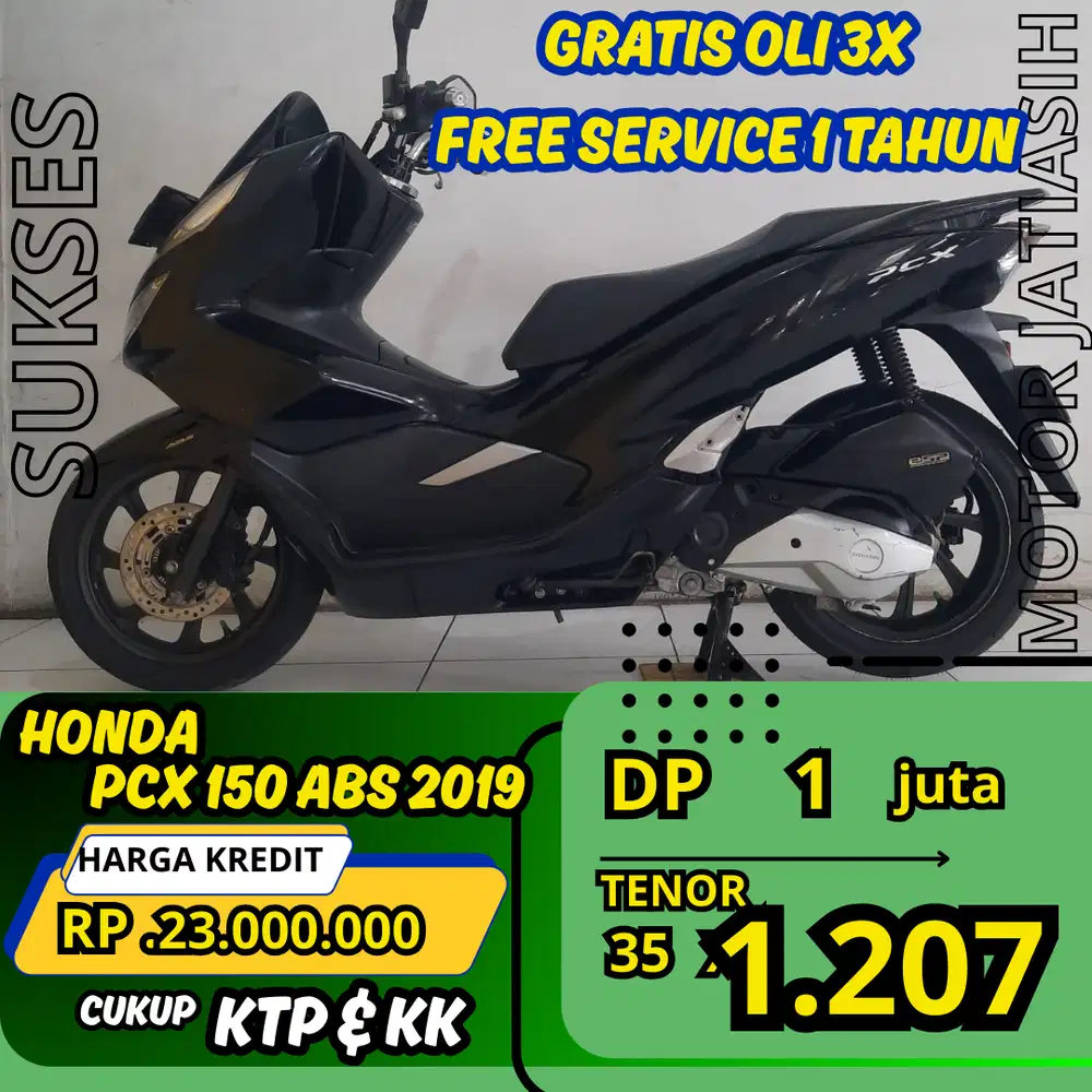 PROMO SPESIAL HONDA PCX 150 ABS 2019 DP CUMA 1 JUTA DATA BISA DIBANTU