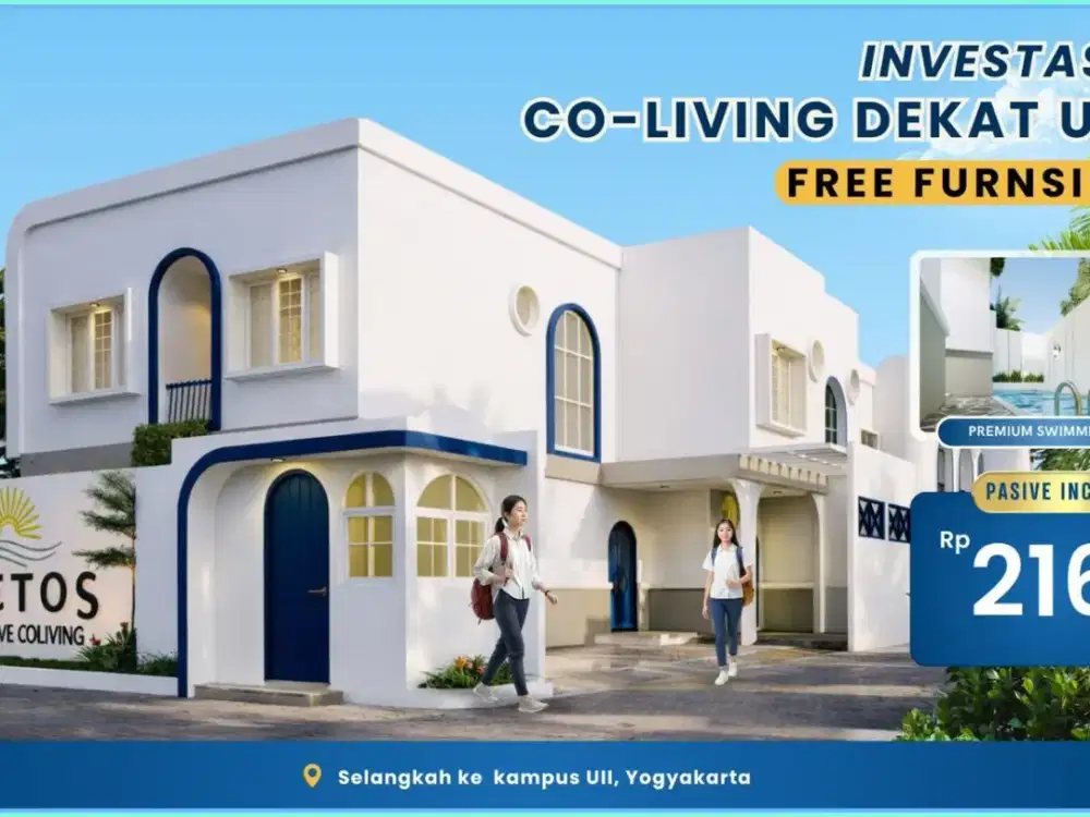 DIJUAL KOS PREMIUM JOGJA 2 LANTAI FULL FURNISH DI JL KALIURANG