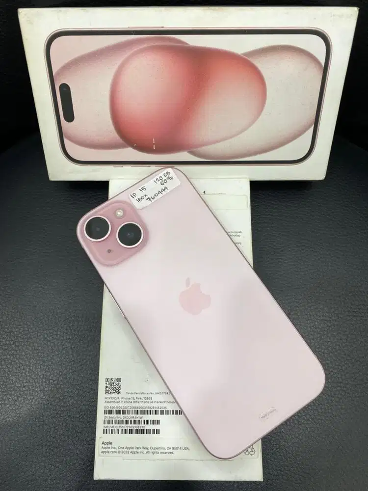 Iphone 15 , Pink , 128Gb IBox
