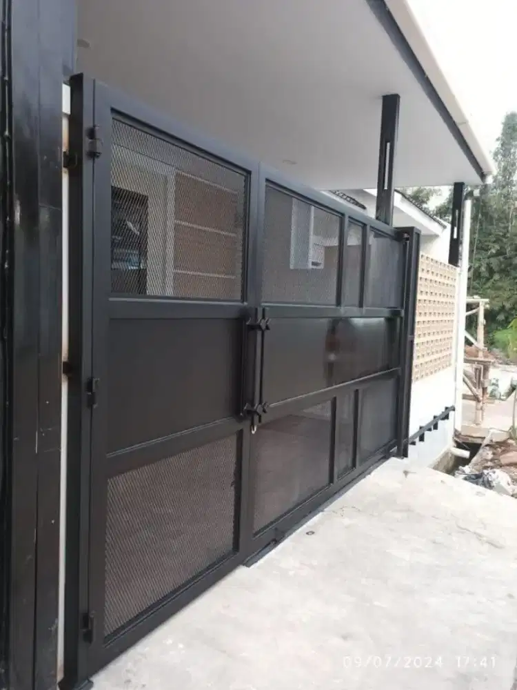 Pagar besi tralis minimalis kjggf