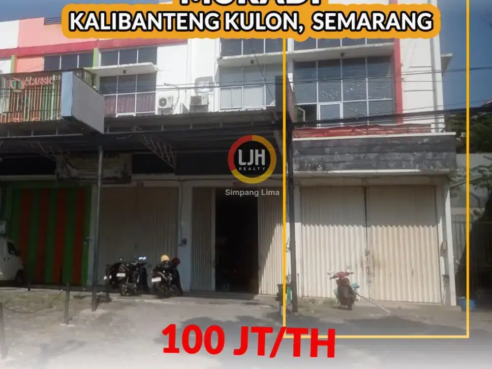 Disewakan Bangunan Ruko di Tempat Startegis Smarang Barat