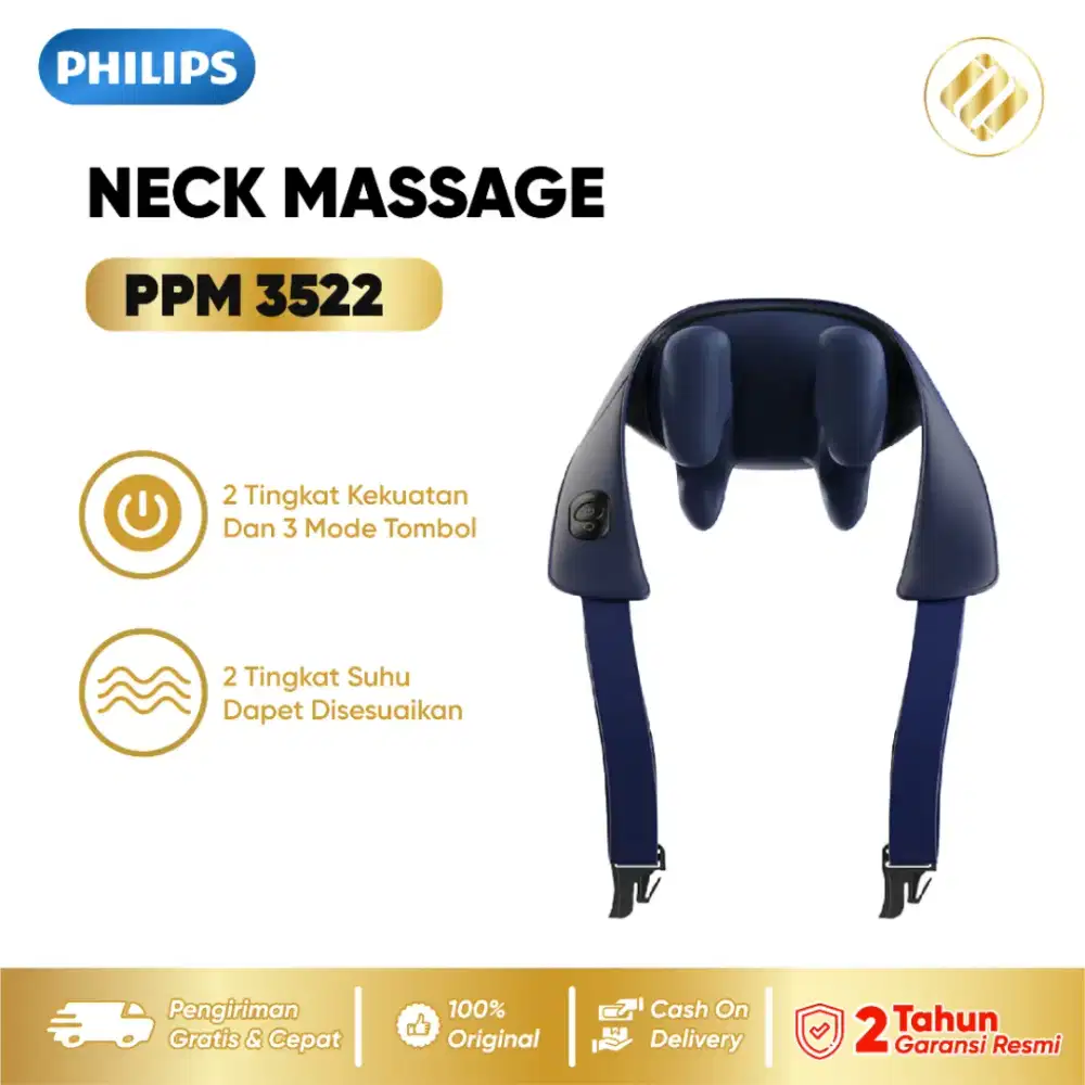 Philips Neck Massager PPM3522 Pijat Bahu dan Leher BNOB