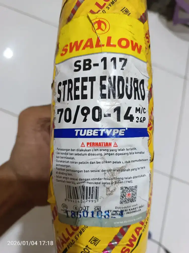 Ban sni 70 90 14 non tubeless