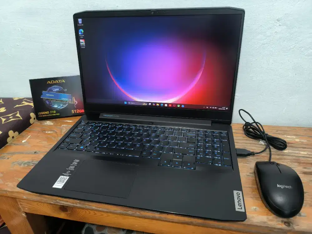 Lenovo Ideapad Gaming 3 16/1 TB laptop gaming kerja desain coding