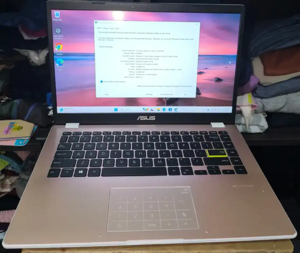 Asus Vivobook E410MA, Silver N5030, Ram 8/512gb