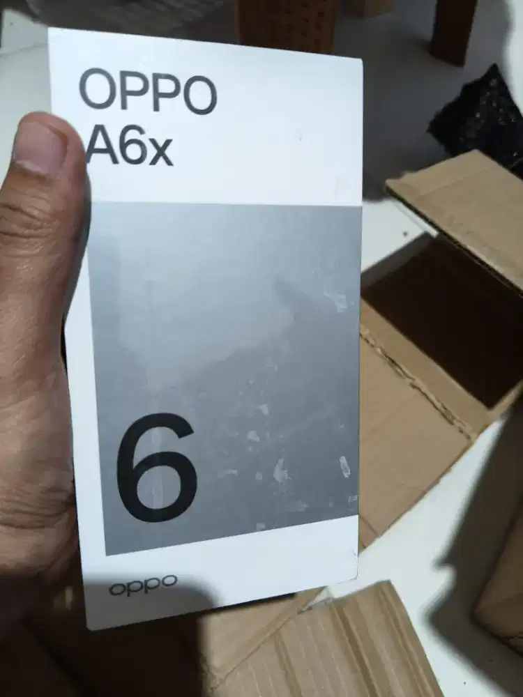 Oppo a6x 6/64 masih baru belum di buka
