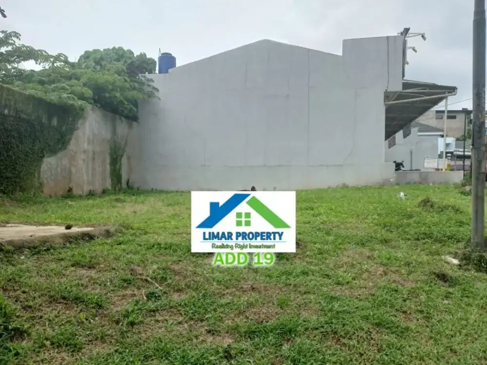 Kavling Boulevard Luas dan Strategis di The Address, Cibubur