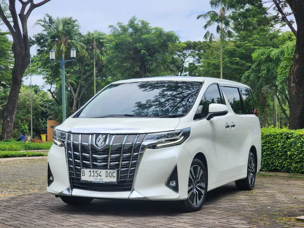 KM.33.RB ASLI| ALPHARD G ATPM 2023 PUTIH PERFECT RASA BARU !!