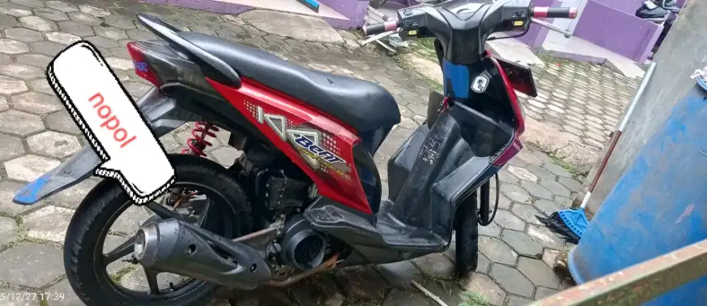 Beat karbu di jual apa adanya