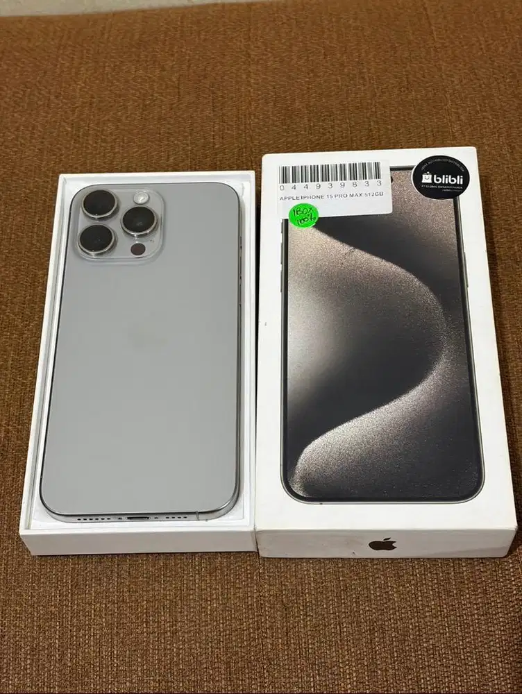 IPHONE 15 PRO MAX 512 EX BLIBLI