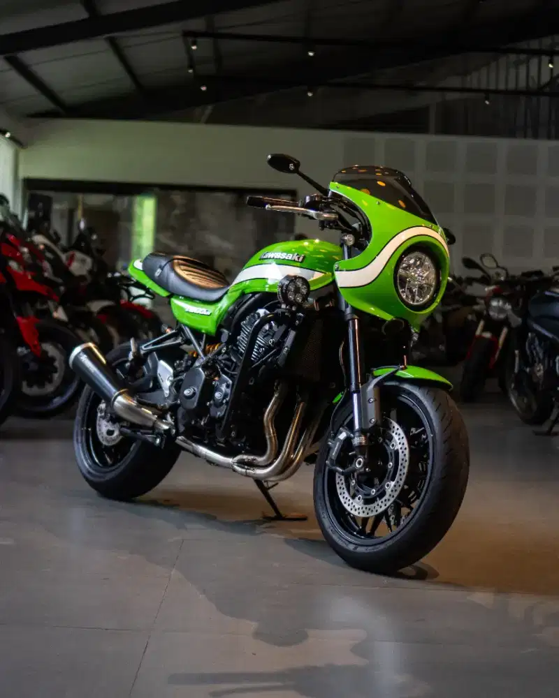 Kawasaki Z900RS Cafe Vintage Lime Green 2018 Mods Up To 50Jtan