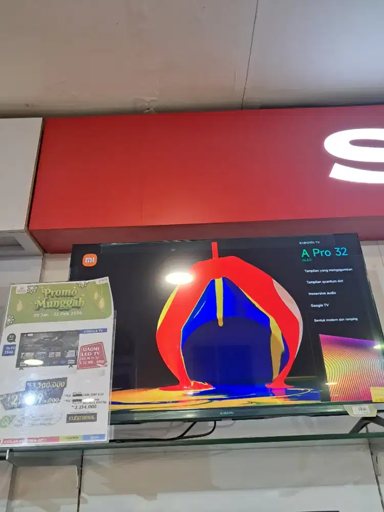 XIAOMI LED TV 32INCH 4K L32 MB APID PROMO MUNGGAHAN TANPA DP