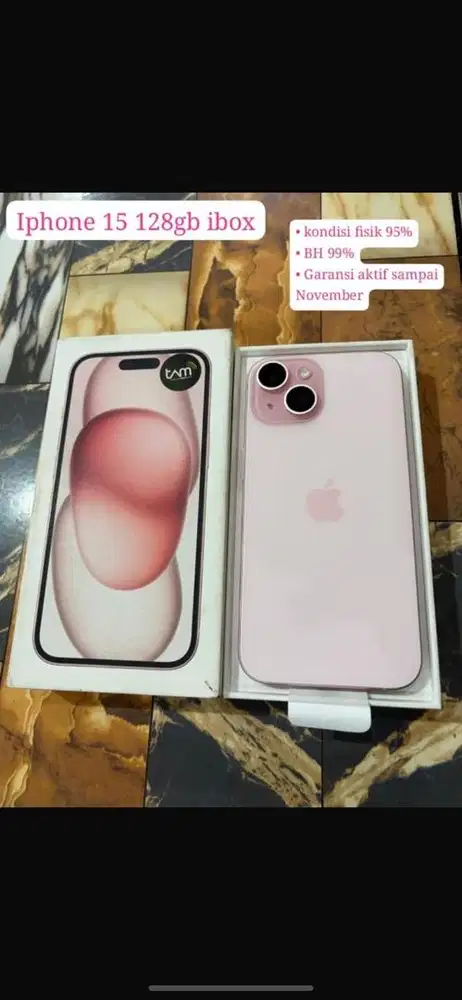 IPHONE 15 128 IBOX MULUS