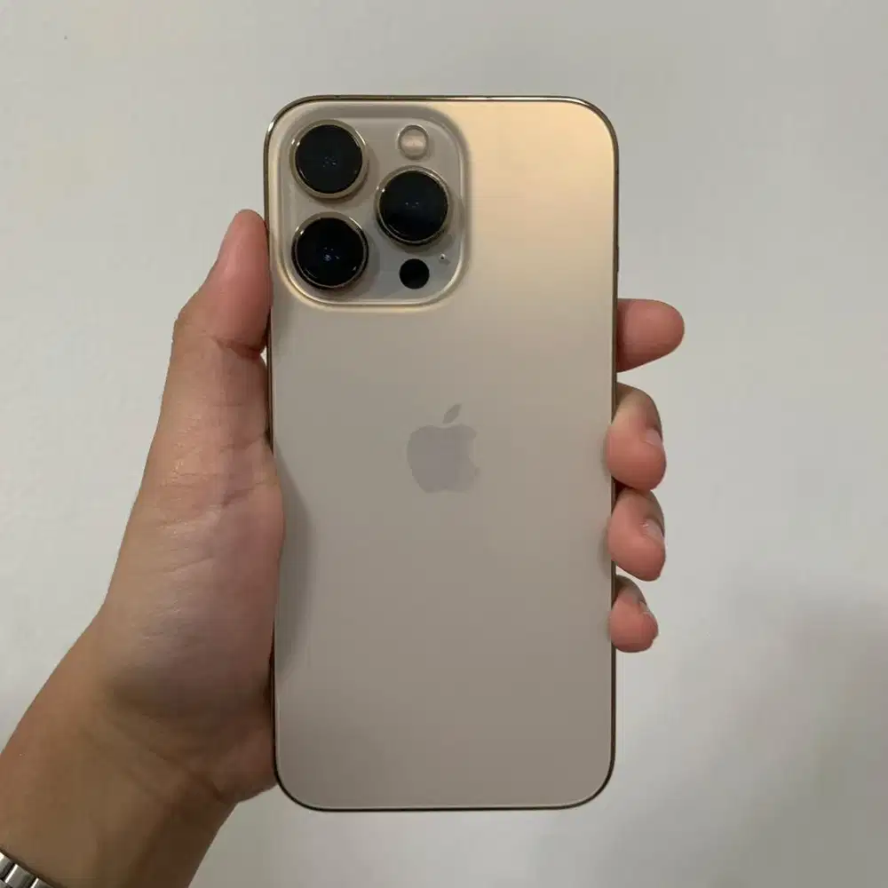 Iphone 13 Pro 256GB Warna Gold EX-IBOX