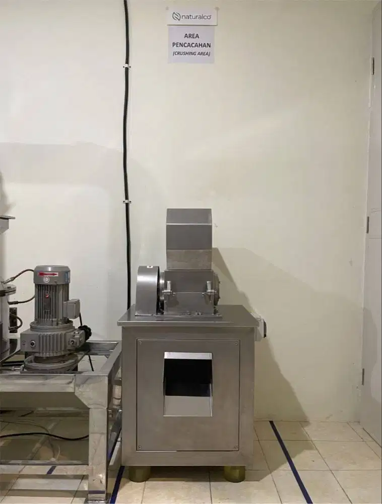 Mesin Cacah Industri Food Grade Kapasitas Tinggi Kondisi Istimewa