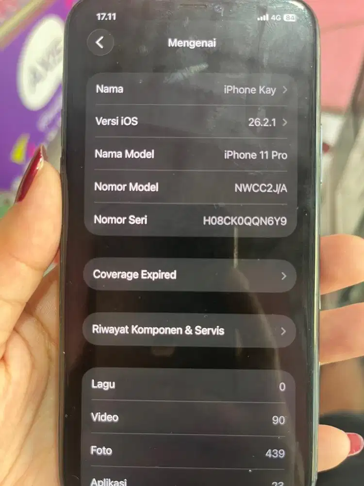 Di Jual iphone 11 Pro 256