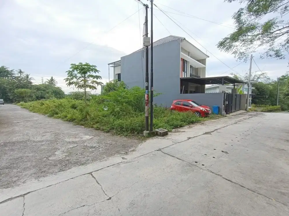 Dekat Pemda Sleman, 4 Jutaan Tanah Hook Siap AJB di Warak