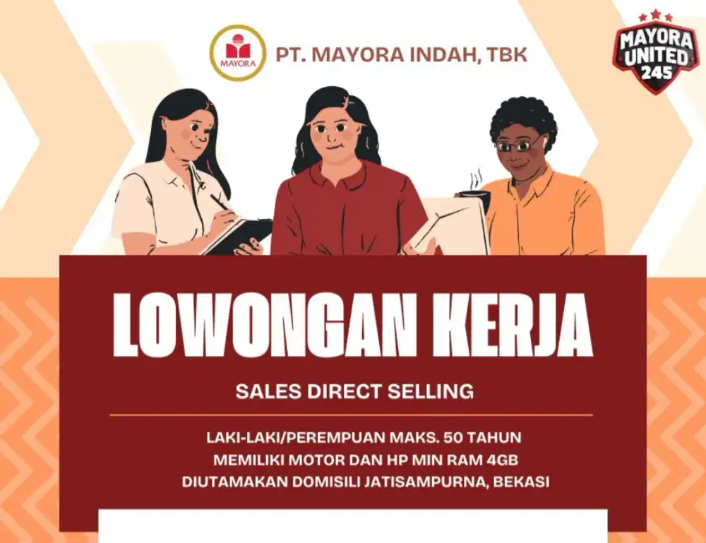 Loker Mayora United Home