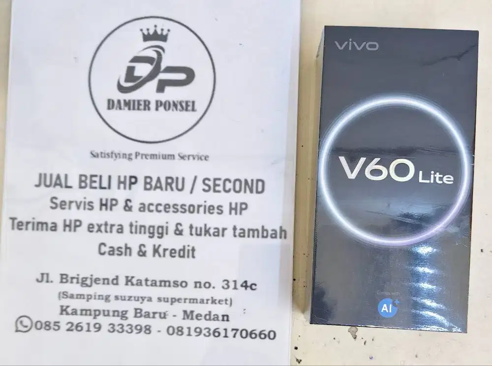VIVO V60 LITE (8/256) NEW GARANSI RESMI NASIONAL
