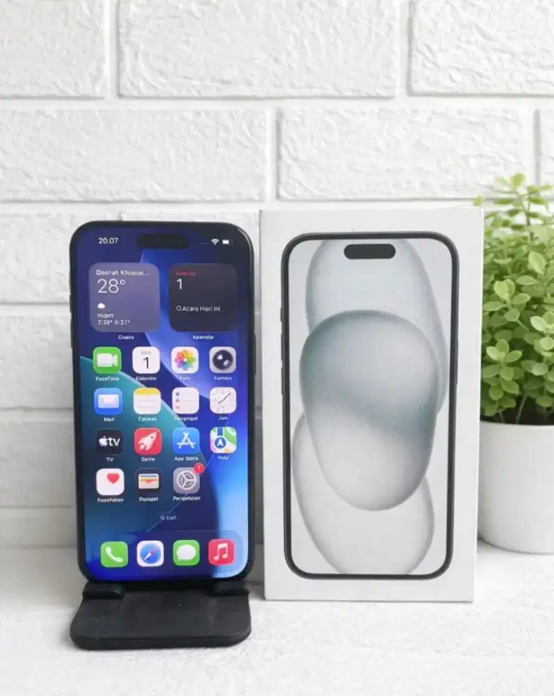 Iphone 15 128gb Ibox BH 100 Black