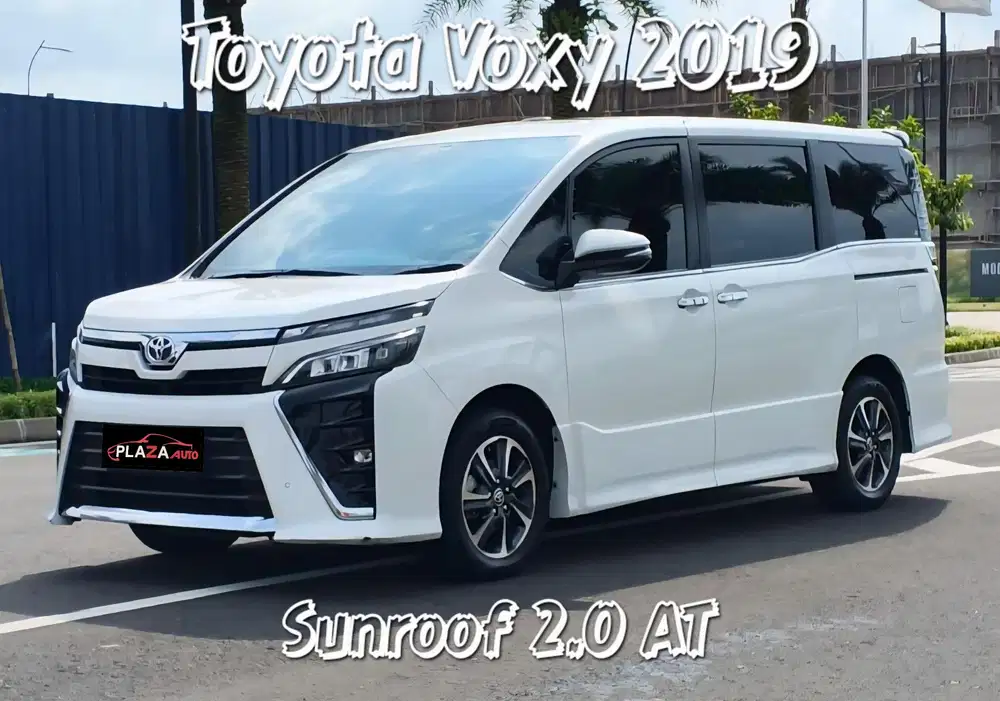 Toyota Voxy 2019
2.0 Automatic (TANPA DP) Garansi EXCLUSIVE 1 tahun
