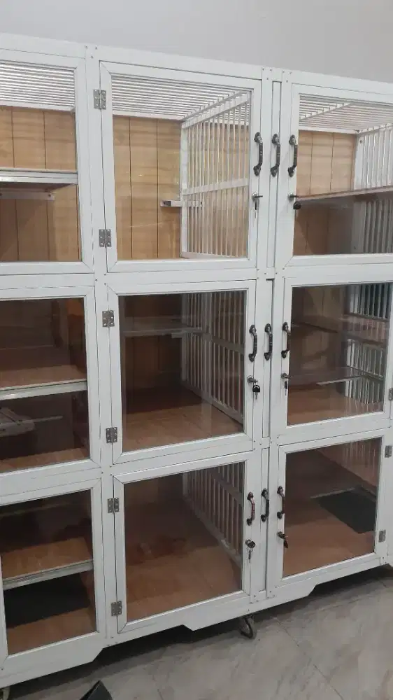 Kandang kucing 6 pintu besar