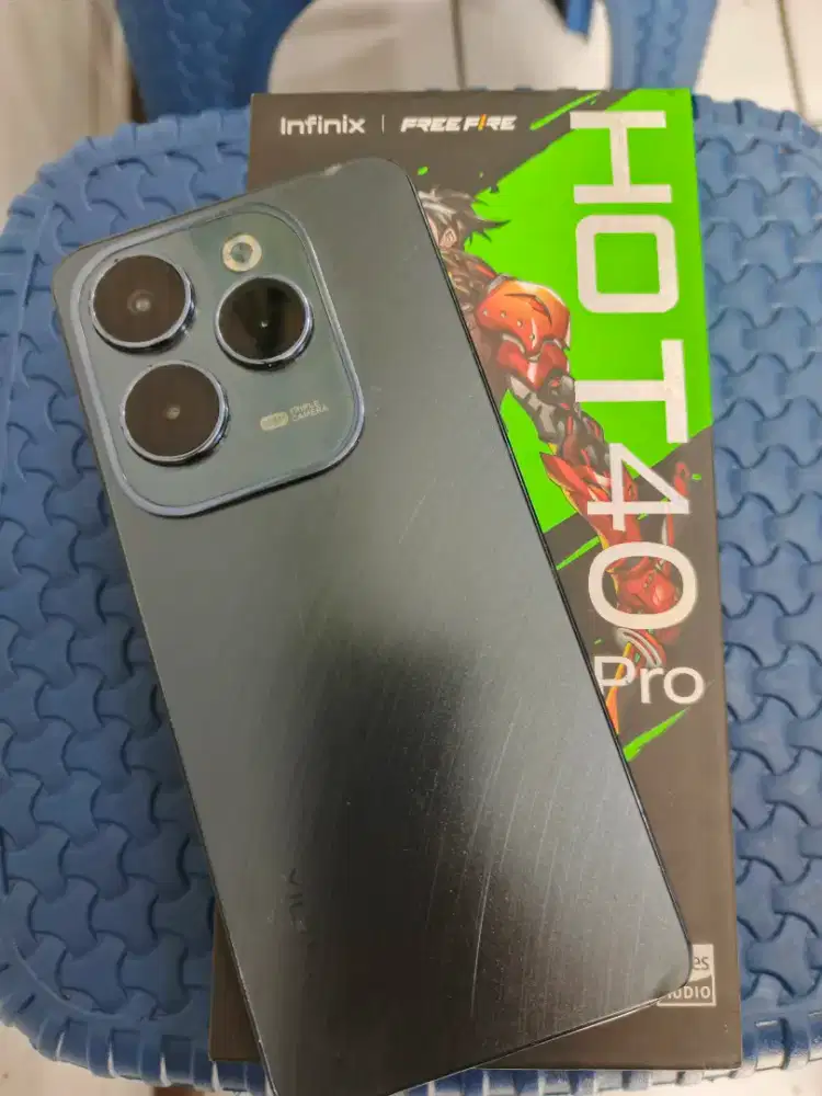Hp Infinix hot 40 pro RAM 12/256 GB fullset