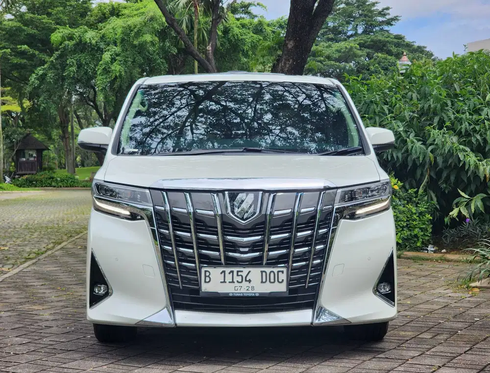 KM.33.RB| ALPHARD G ATPM 2023 PUTIH RASA BARU PERFECT !! TDP 110.JT