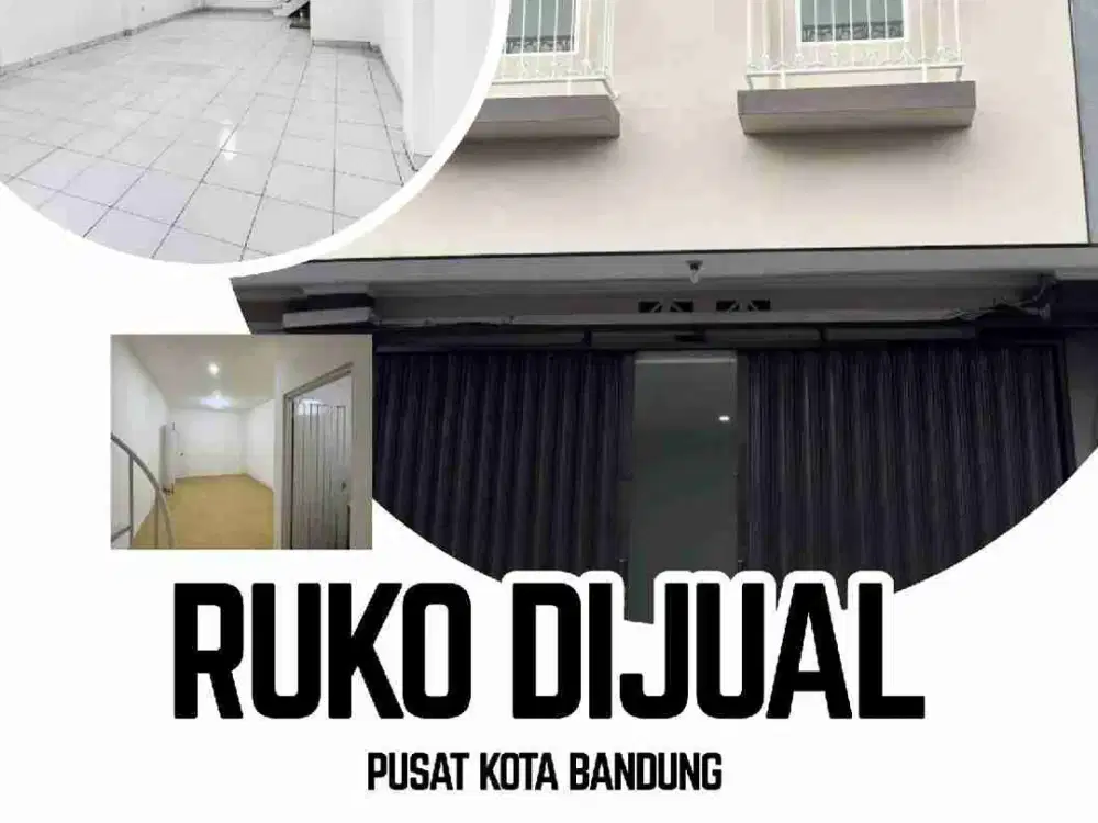 murah bangett ruko di pusat kota Bandung