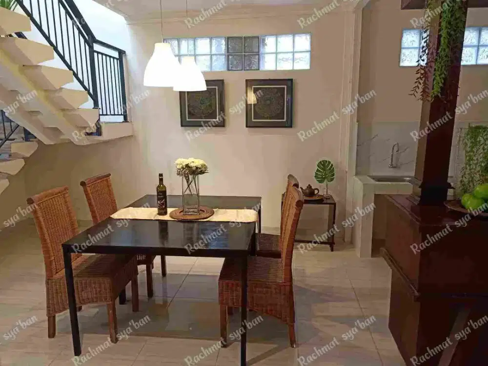 Disewakan Rumah Furnished Strategis Sayap Lodaya Burangrang