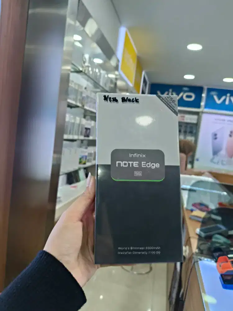 Infinix note EDGE ram 8/256 baru segel garansi resmi